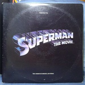 Superman Soundtrack 1978 gatefold 2LP Vinyl Records Gold Disc Pressing